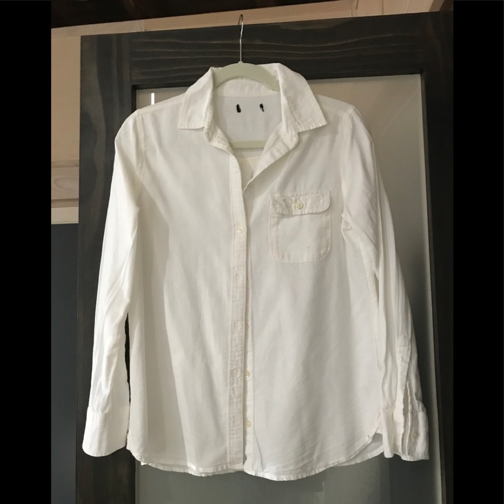 Urban Outfitters white linen XS shirt